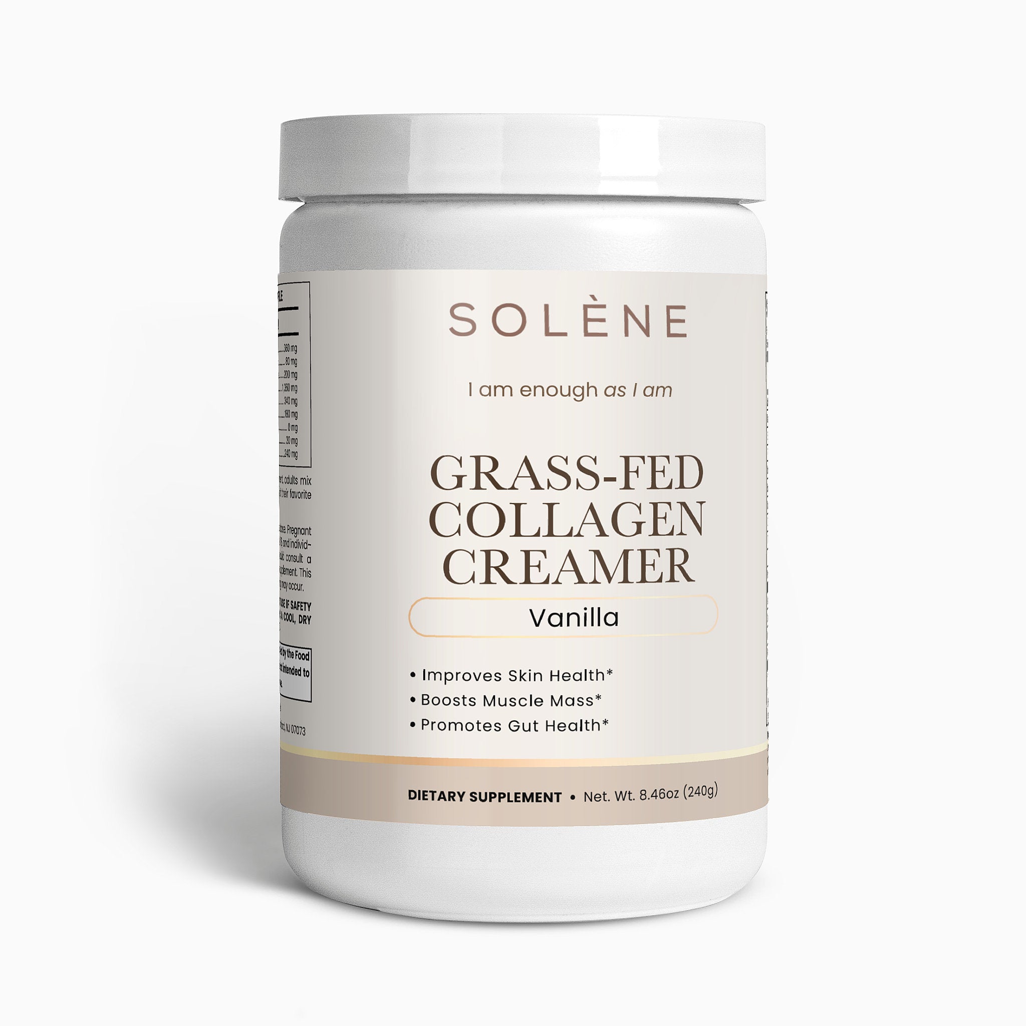 Grass-Fed Collagen Creamer (Vanilla)