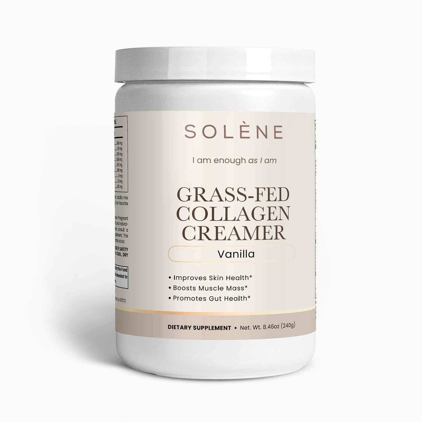 Grass-Fed Collagen Creamer (Vanilla)